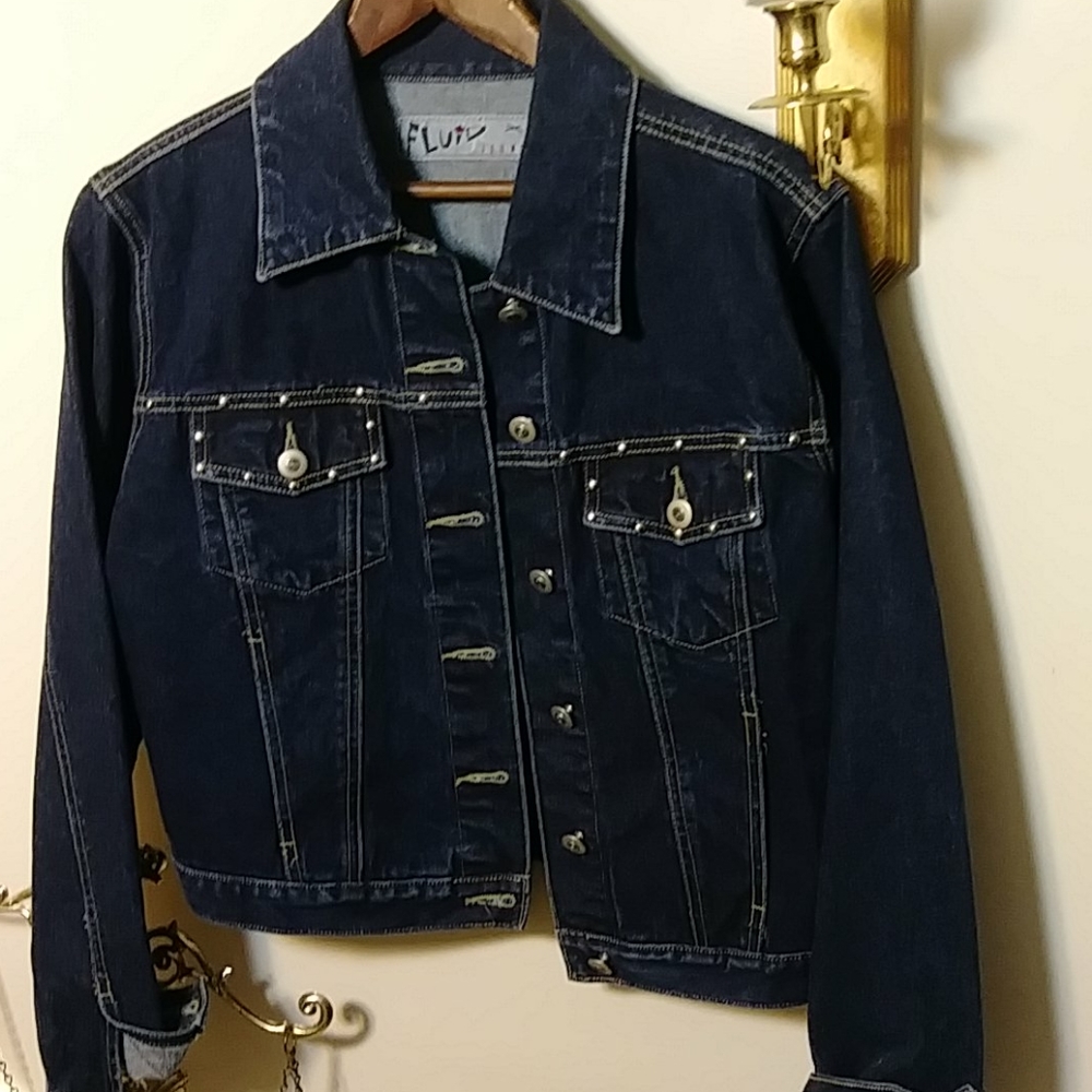 FLUID JEANS JACKET - Picture 10 of 16